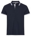 Heren Poloshirt Clique Austin 028272 dark navy